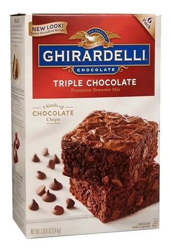 Mezcla Para Preparar Brownies Ghirald - Kg a $33400