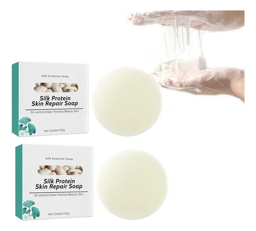 2 Jabones Blanqueadores De Leche Con Cares Nutritivos Para L