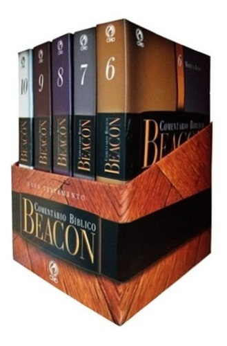 Box Comentário Bíblico Beacon Novo Testamento Brochura Cpad