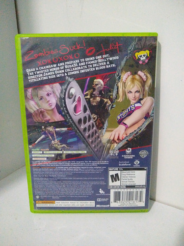 Jogo Lollipop Chainsaw Xbox 360 Mídia Física (completo) (Usado)