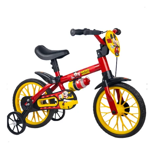 Bicicleta Masculins Aro 12 Marca Nathor Modelo Mickey