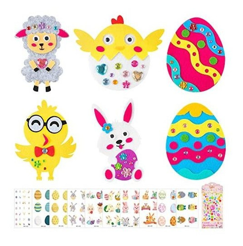 Manualidades - Kits De Manualidades De Pascua Para Niños, 6 