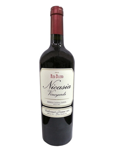 Vino Nicasia Cabernet Franc X 750 Oferta !!! Caballito