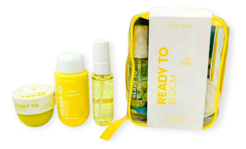Kit De Cuidado Corporal City Girl X1 Varias Fragancias