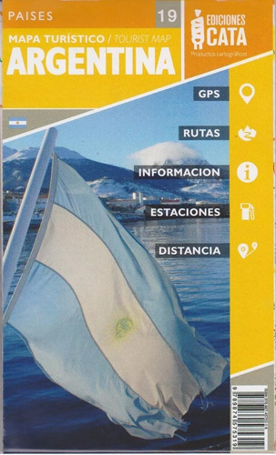 Kit Mapas Dobráveis Argentina E Uruguai + Sul Do Brasil