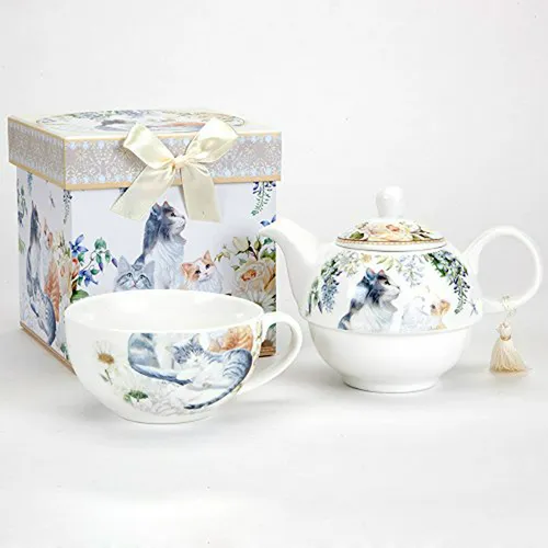 Set De Té Para Gato Compatible Con Bits And Pieces