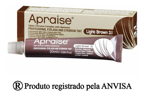 Imagem 5 de 8 de Tintura Apraise P/ Cílios Sobrancelha Barba Tinta Coloração