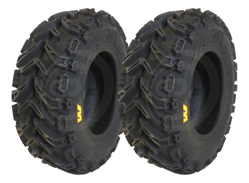 Imagem 2 de 5 de Jogo Pneu Bkt Quadriciclo Honda Trx420 24x8-12 E 24x10-11