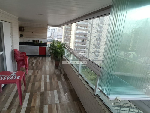 Imagem 7 de 30 de Apartamento Em Vila Guilhermina, Praia Grande/sp De 157m² 4 Quartos À Venda Por R$ 750.000,00 - Ap1911965-s