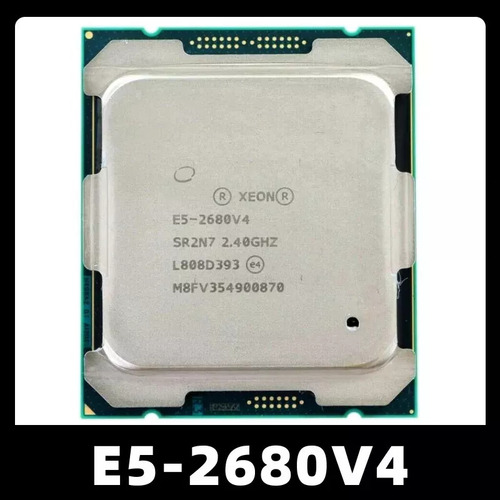 Para Yy Para Cpu Xeon E5 2680v4 Lga 2011-3, 2,4 Ghz, 14