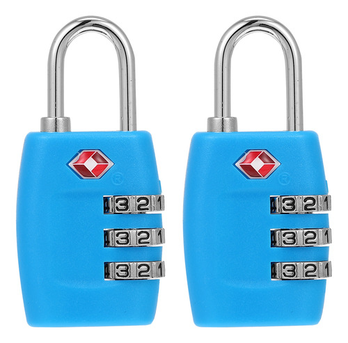 Candados Para Uso Exterior Tsa Lock Para Equipaje, 2 Unidade