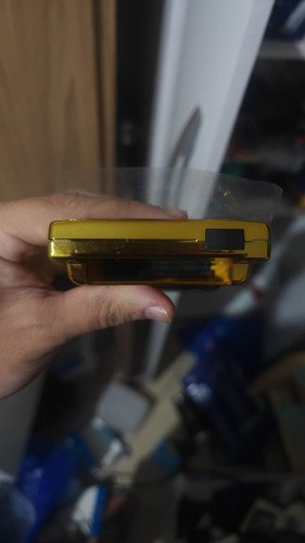 Gameboy Color - Ips V2 Dourado Amarelo (Usado)