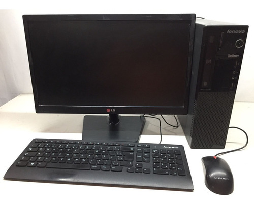 Computador Completo Lenovo I5-4ª + Monitor Lg 20' - Usado (Usado)