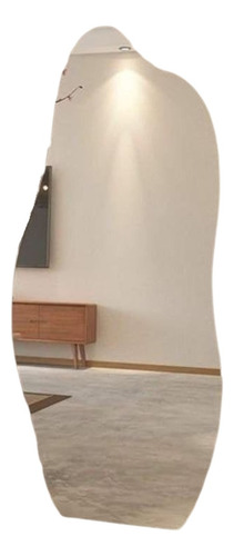 Espelho Orgânico Luxo 200x60 4mm Lapidado Moldura Lapidado Sem Moldura