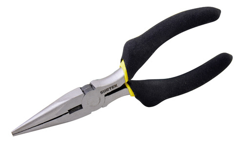 Pinza P Electricista Con Mango Rubber Grip De 6 Punta Larga