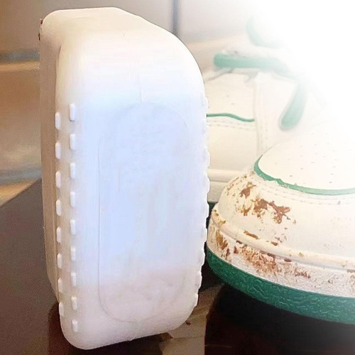 Cepillo Limpiador De Zapatos Con Cerdas Suaves, Esponja