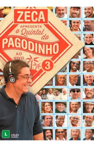 Zeca Pagodinho Dvd O Quintal Do Pagodinho Vol. 3 - Lacrado