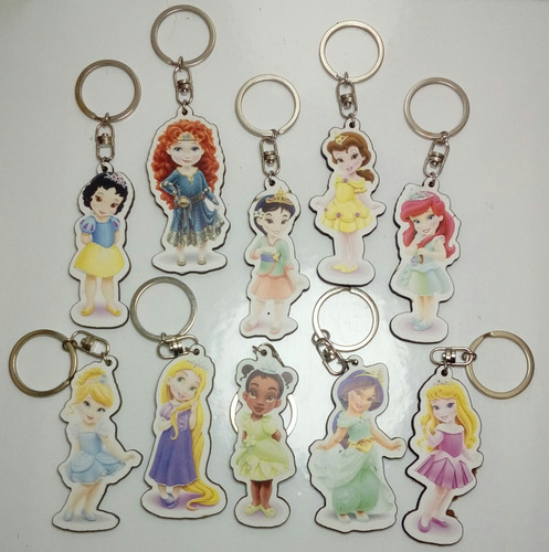 Custom Handmade Llaveros De Princesa Disney-varios caracteres disponibles