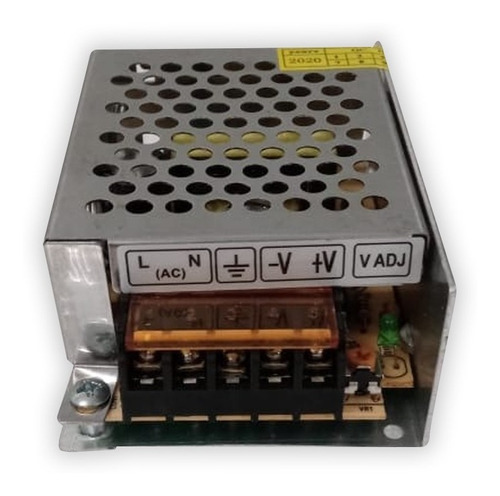Fuente De Alimentacion Metálica 12v 3a Tiras Led