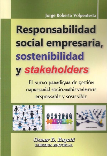 Responsabilidad Social Empresariasosteni - Libros Del Mundo