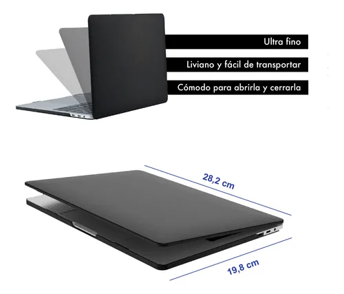 Protector Compatible Con Macbook 12 A1534 Acrilico Colores