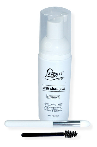 Shampoo De Pestañas Loveyes Con Aplicador