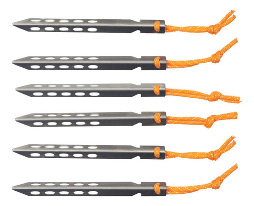Estacas Para Tienda De Campaña 16 Cm En De V Clavos De Tierr