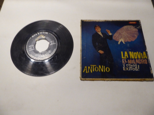 Disco Simple En Vinilo  La Novia  Por Antonio Prieto