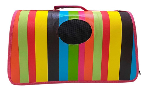 Bolso Transportador Perro Gato Varios Diseños L 31.5x22x52.5