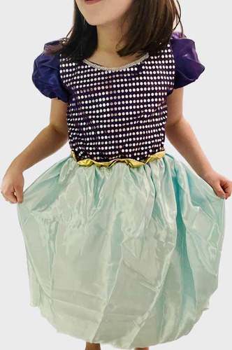 Disfraz La Sirenita Ariel Disney Vestido Increíble