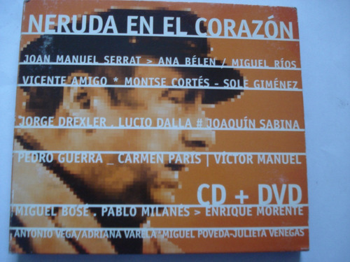 Cd + Dvd Neruda En El Corazon 