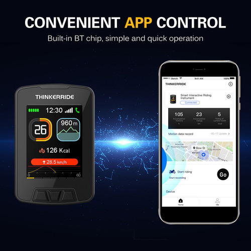 Tf Cuentakilómetros Inalámbricos Gps Para Bicicleta Con