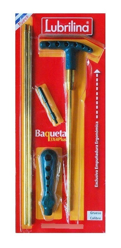 Baqueta Lubrilina Grueso Calibre Bronce 3tramos Cal.7.62 Fal