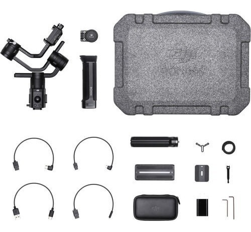 Estabilizador Inteligente Dji Ronin-s Para Câmeras Dslr E Mirrorless (homologado) Cor Preto