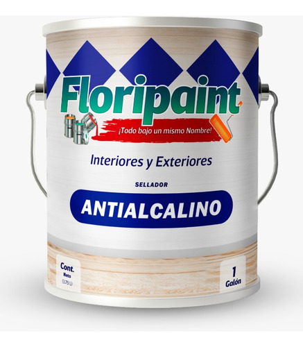 Pintura Sellador Antialcalino Floripaint