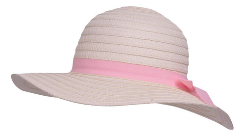 Flap Sombrero Paja Playa Malibu Upf 50+ Niñas Pequeñas,