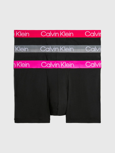 Pack 3 Bóxers Trunk Modern Structure Negro Calvin Klein