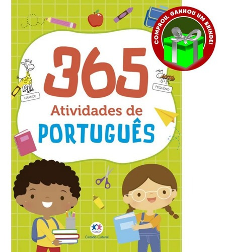 Livro 365 Atividades De Português Crianças Filhos Infantil