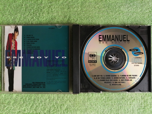 Eam Cd Emmanuel Ese Soy Yo 1992 Duodecimo Album De Estudio