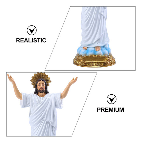 Estatua Decorativa Grande Del Renacimiento De Jesús