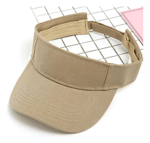 Juego De 2 Gorra Ajustable Con Visera Para El,, Golf, Tenis,