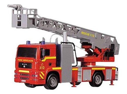 Camion Bombero Dickie Toys Vehículo De Bomberos Sos Con Luz