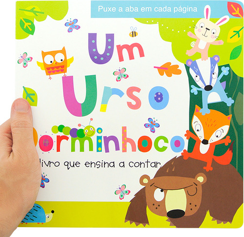 Um Urso Dorminhoco: Puxe A Aba Em Cada Página, De Quarto Publishing. Quarto Editora, Capa Dura Em Português