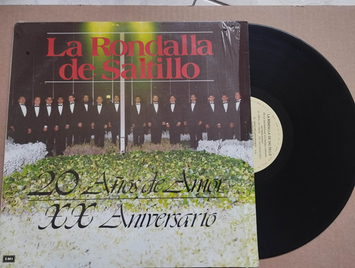 La Rondalla De Saltillo--xx Años De Amor---disco De Vinilo 