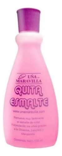 Quitaesmaltes Uña Maravilla Quitaesmalte 100ml