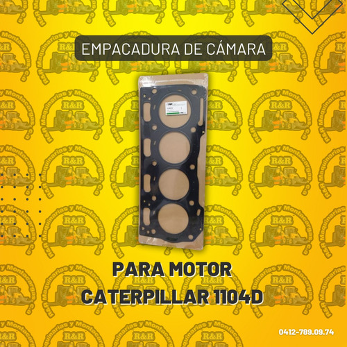 Empacadura De Cámara Para Motor Caterpillar 1104d