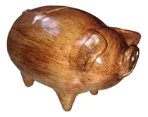 Comprar Chancho De Barro Cocido Alcancia Adorno Aguayo Barro Cocido