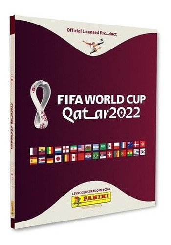 Livro Copa Do Mundo 2022 - Álbum Capa Dura Envio Imediato
