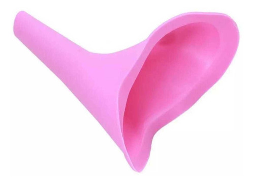 1 Pza Urinal Femenino Pie Up Pee Rosa Orinal Pipí Parada