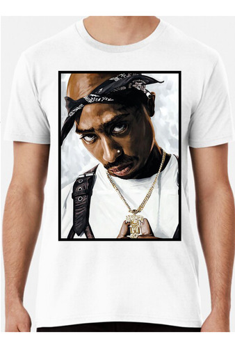 Playera O Blusa Tupac Shakur  En Blanco O Negro